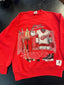 Vintage Detroit Red Wings NHL Gear Crewneck Sweatshirt