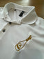Adidas Champagne Athletics Logo Golf Polo, Never Worn - Medium
