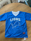 Detroit Lions Reversible Flag Football Jersey - Medium/Small
