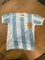 Vintage Embroidered Argentina Soccer Jersey - Small/Medium