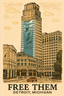 Free Them – Whale Mural Sticker
